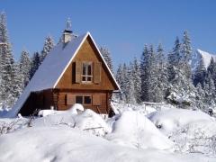 Vakantiehuisin de Hoge Tatra in de winter